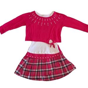 EUC Justice Top and Skort • Girls Size 10